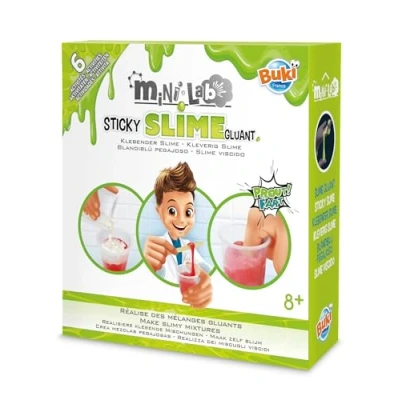 Image of Buki France Mini Lab. Kids Chemistry Set. Childrens Science Experiments. STEM Toy. Suitable for Boys &amp; Girls 8+ (Slime)