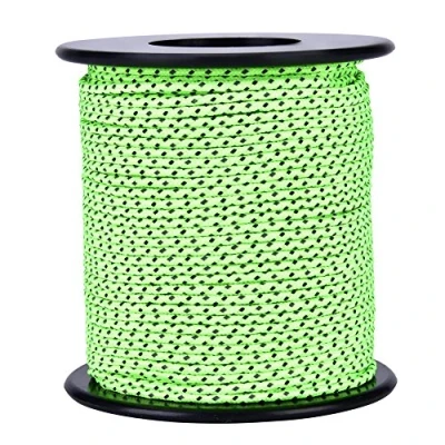 Image of Dioche Tent Rope, 50m Outdoor Camping Awning Reflective Cord Rope Guy Line Paracord