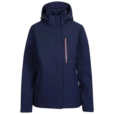 Image of Trespass Womens/Ladies Katya DLX Waterproof Jacket (Navy) Size Small