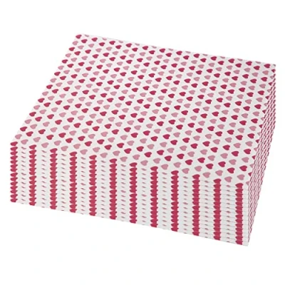 Image of 50 Sheets 21.5x25cm Food Grade Wrap Paper, Greaseproof Paper Waterproof Wax Wrapping Liners Basket Sandwich Wrappers for Sweets Cakes Cheese Baking