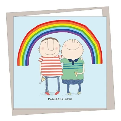 Image of Rosie Made A Thing Greeting Card: Fabulous Love NEW IN CELLO (GF01)