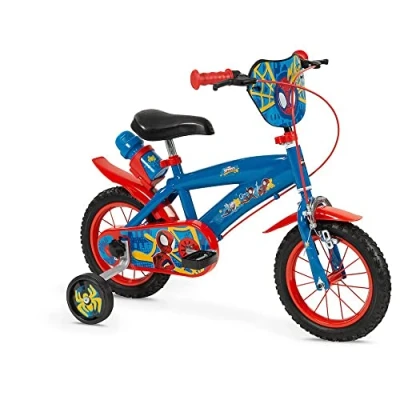 Image of TOIMSA 12&quot; Spiderman Huffy Bike (3/5 Years)