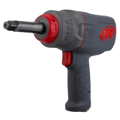 Image of Ingersoll Rand 2236QTIMAX 2 DXS2 1/2&quot; Air Impact Wrench, 2&quot; Ext Anvil, Quiet, 1500ft lb, Titanium Hammercase, Friction Ring