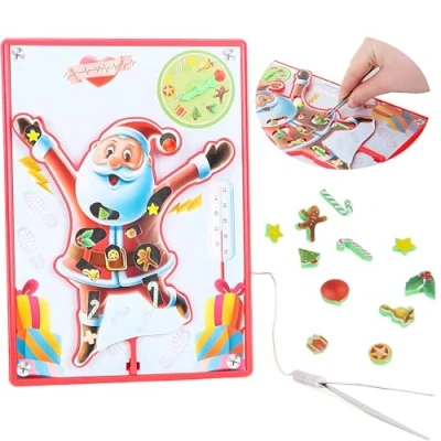 Image of Toyland® Santa&#039;s Operation Children&#039;s Board Game Christmas Family Games