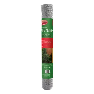 Image of CHICKEN WIRE NETTING GALVANISED 5M X 0.6M 25MM