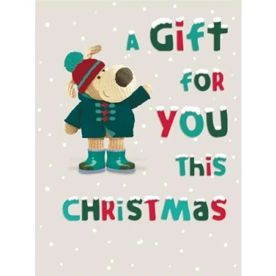 Image of Boofle A Gift for You The Christmas Card Money Wallet 771299