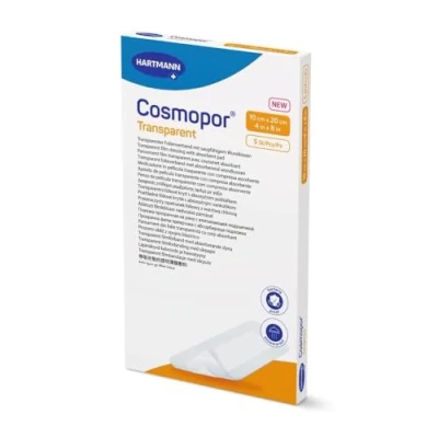 Image of Cosmopor Transparent Adhesive Film Dressing 10 cm x 20 25