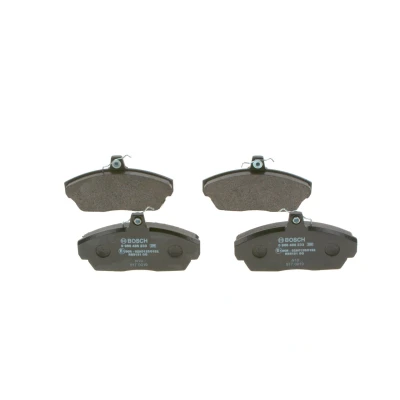Image of GBP90313, GBP90315, GBP90315AF, GBP90324, GBP90324AF Brake pad set BOSCH 0 986 495 233 Low Metallic with acoustic wear warning