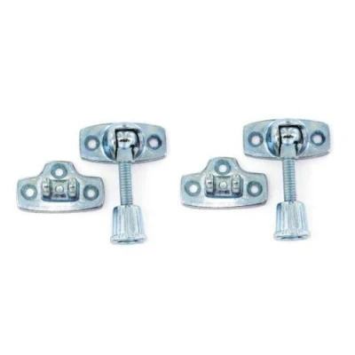 Image of Zinc Sash Window Fasteners Twin Pack