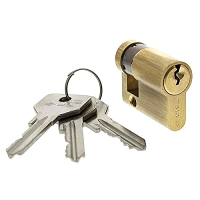 Image of CISA European Profile Cylinder C2000, Brass, Gold, 0G304020