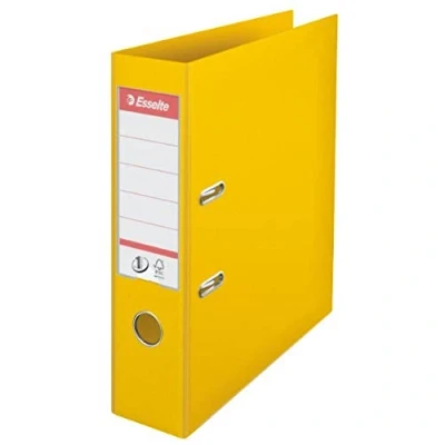 Image of Esselte A4 Ordner, Yellow, Back Width Of 72 Millimeters, Plastic, 811310, 1 stuk