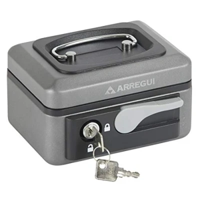 Image of Arregui Pop Up Box with Opening Button (Steel) Graphite, Grey, C9716
