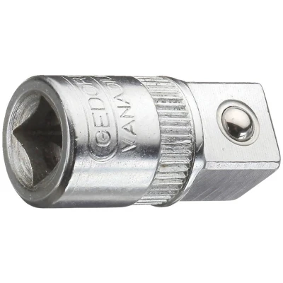 Image of Gedore 2030 1/4 3/8 Inch Auf Convertor Silver