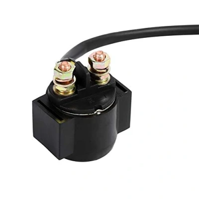 Image of Keenso Motorcycle Starter Solenoid, Relay Solenoid for 50cc 125cc 150cc 250cc Chinese Scooter ATV Dirt Bikes Scooters Go Buggys Quad 4 Wheelers Pit Bike Moped Auto and