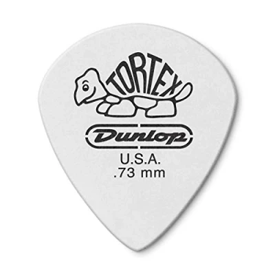 Image of Jim Dunlop 478R.73 Tortex White Jazz III, .73mm, 72/Bag