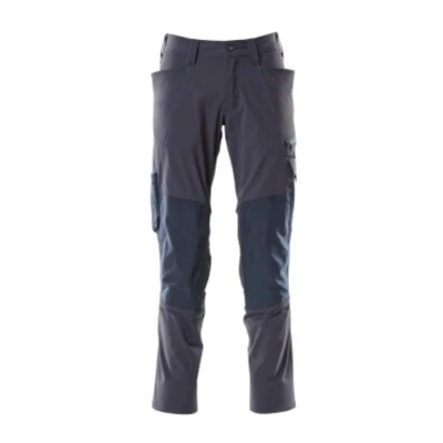 Image of MASCOT Men&#039;s X Work Trousers, Blue Black, 48