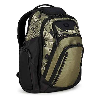 Image of OGIO Gambit Pro Backpack Woodcut Polka