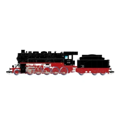 Image of Arnold TT HN9067 DR, Steam locomotive with tender, BR 58.40, 4 dome boiler, 2 headlights, ep. III Loco