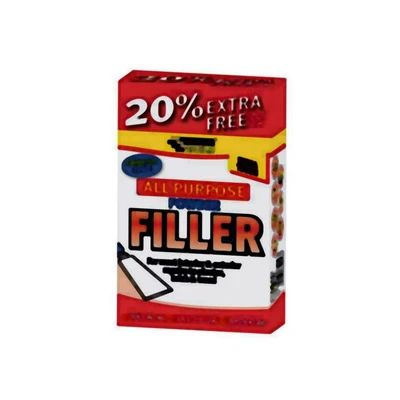 Image of Everbuild All Purpose Powder Filler Suitable for Interior and Exterior Use Quick Drying White 600g (450g + 300g Free)