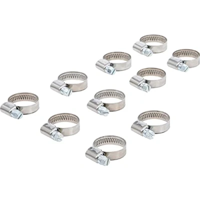 Image of BGS 8095 16x25 Hose Clamps Stainless 16 x 25 mm 10 pcs.