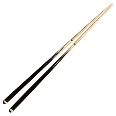 Image of JX Pool Cues New 58 Inch Billiard Cue Sticks 13mm Glue on Tips Hardwood Wooden Set of 2