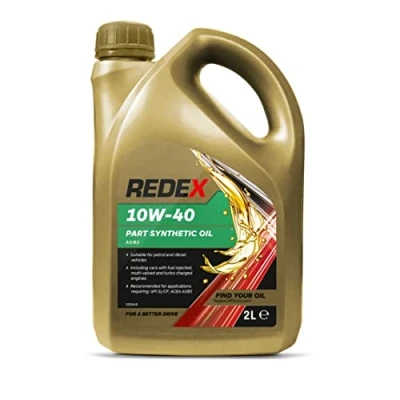 Image of REDEX 10W 40 Part Synthetic Motor Engine Oil 2Litre