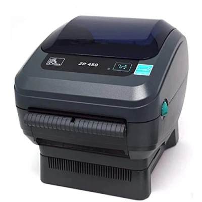 Image of Zebra ZP450 (ZP 450) Label Thermal Bar Code Printer USB, Serial, and Parallel Connectivity 203 DPI Resolution Made for UPS WorldShip Includes Software