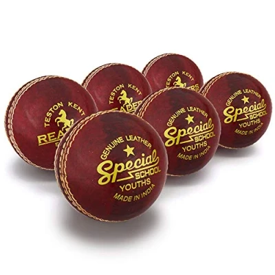 Image of Readers Special School Cricket Ball 4.75oz, Red, Youths (Box Of x6)