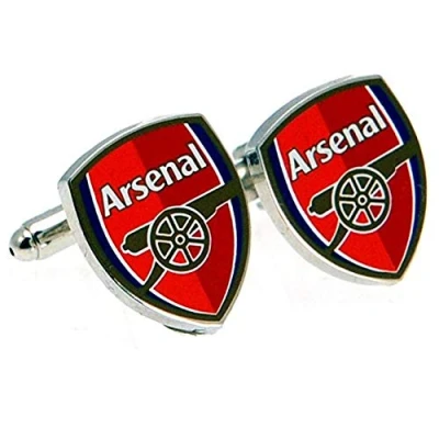 Image of New Official Football Team Crest Cufflinks (Arsenal FC)