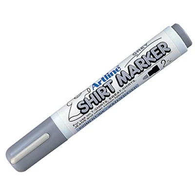 Image of Artline EKT T Shirt Marker Pen Grey