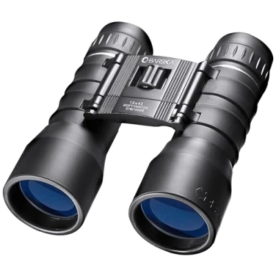 Image of BARSKA 10x42 Lucid View Compact Binoculars, Black