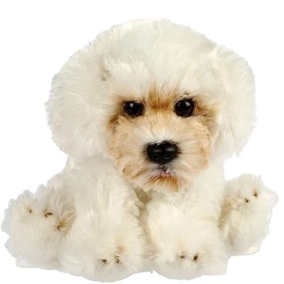 Image of Suki Gifts International Small Sitting Dog, Maltese (12176)