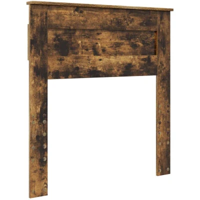 Image of vidaXL Headboard with Smoked Oak 80 cm Engineered wood