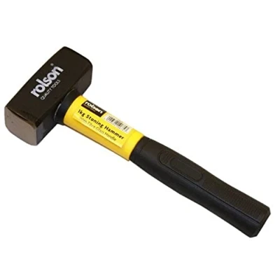 Image of Rolson 10675 1 kg Stoning Hammer Fibreglass Shaft