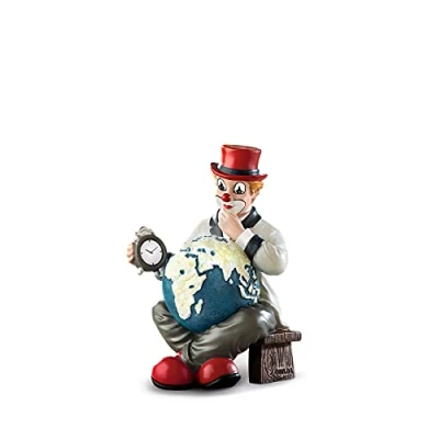 Image of Gildeclown Small Decorative Figure and Collector&#039;s Piece Nimm dir Zeit in Gift Box Figurine Accessory Handmade Height 11 cm
