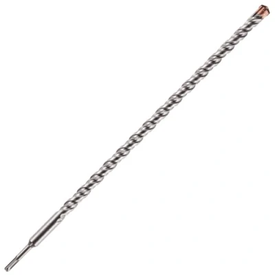Image of 20mm x 600mm Long SDS Plus High Performance Hammer Drill Bits, Professional Tungsten Carbide Cross Tipped Masonry Bit For Brick, Concrete, Stone, Granite.