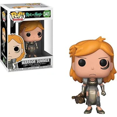 Image of Funko 28452 &quot;Pop! Vinyl Rick and Morty Warrior Summer&quot; Figure