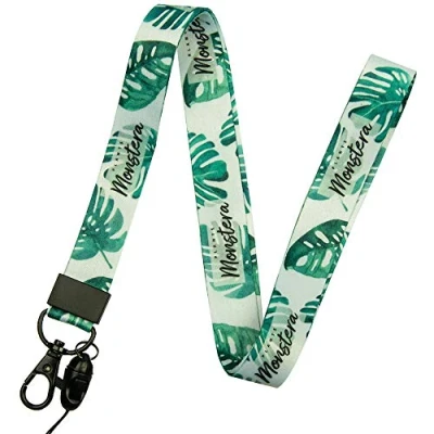 Image of WLOT Lanyard Neck Strap for Mobile Phone,ID Card holder,keys,Keychain Badge Holder,Lanyards with Safety Breakaway Clip Business Exhibition Office Group Students Adults.
