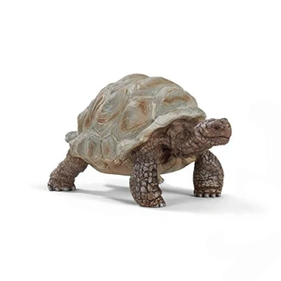 Image of schleich Wild Life 14824 Realistic Exotic Galapagos Giant Tortoise Figurine Animal Toy for Wildlife Play and Imagination Toys Gift Boys, Girls, Kids Ages 3+