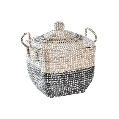Image of DKD Home Decor Natural Orange Seagrass Decorative Basket (68 x 35 65 cm) (Reference: S3018627)