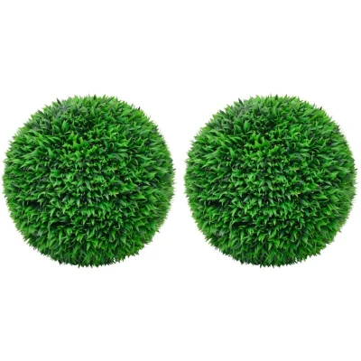 Image of vidaXL Artificial Boxwood Balls 2 pcs 55 cm