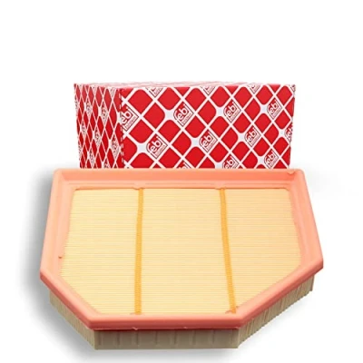 Image of 13727843284 Air Filter FEBI BILSTEIN 48535 38mm 214mm 236mm Insert BMW: 4 Coupe, 5 Saloon, 3 Saloon