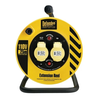 Image of DEFENDER Power And LIGHT 25M 2.5mm 110V INDUSTRIAL REEL
