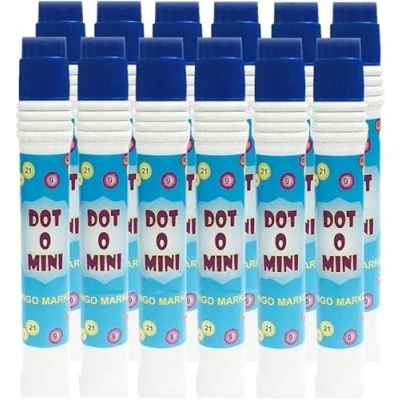Image of Bingo Dabbers 12 Pack 20ml Markers (Blue)