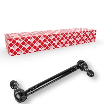 Image of 20443065, 20994418 Anti roll bar link FEBI BILSTEIN 171298 Rear Axle 435mm M24 x 1,5, M22 1,5 with nuts VOLVO: FH 12