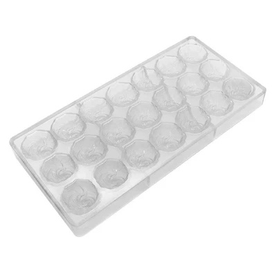 Image of Schneider 421037 Chocolate Mould 275x135mm 35x21mm, Clear