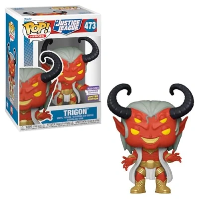 Image of Funko Pop! Heroes: Justice League Trigon, 2023 Summer Convention Limited Edition Vinyl Figure #473