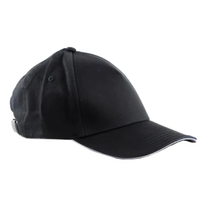 Image of Tommy Hilfiger Men TH Elevated Corporate Baseball Cap, Black (Black), One Size