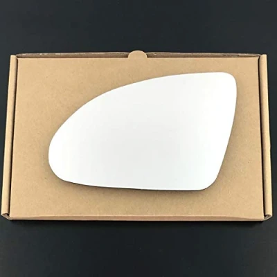 Image of Stick on Wing Mirror Glass fits KIA Optima Reg 2015 to 2020 Left Passenger Side