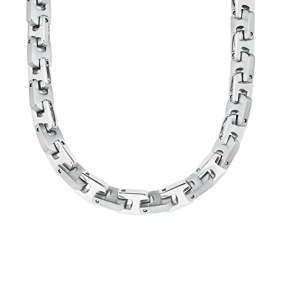 Image of s.Oliver Necklace Men Sets, 48+2,5 cm, Silver, Comes in jewelry gift box, 2026148